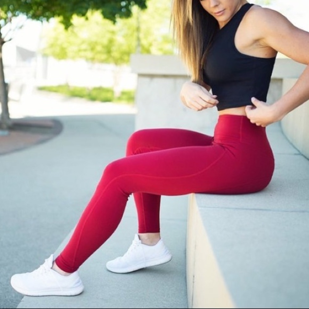 P’tula Nicole Leggings Deep Red - Medium